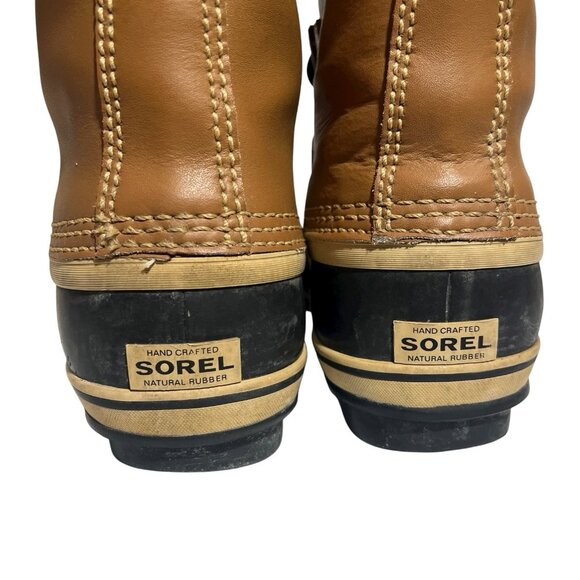 Sorel Women's Brown Winter Lace Up Boots Size 5 US Waterproof Snow Yoot Pac - Picture 5 of 14